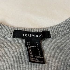 Forever 21 Grey Tank Top